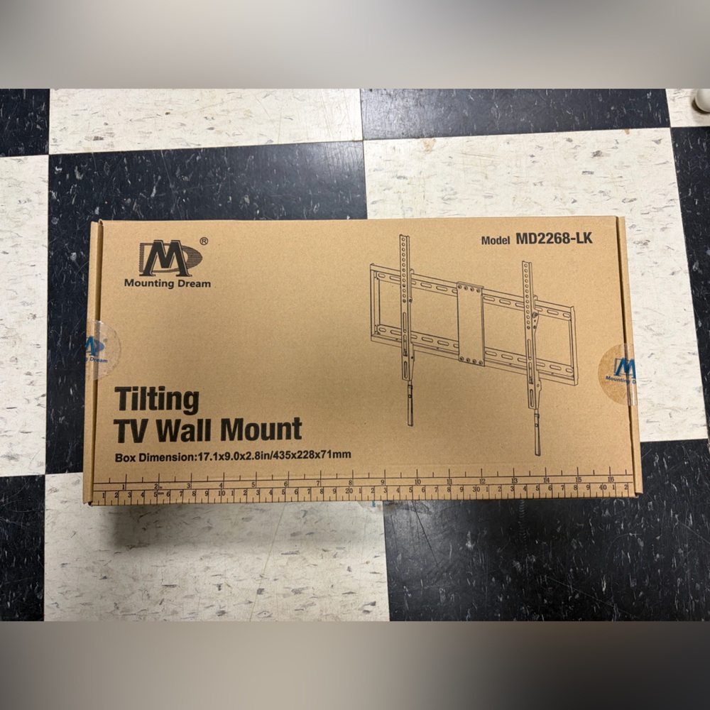 Tilting TV Wall Mount Box - Model MD2268-LK